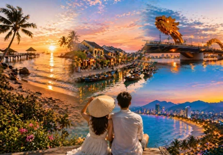 Tour Honeymoon Việt Nam: Phú Quốc – Hội An – Đà Nẵng Trọn Gói