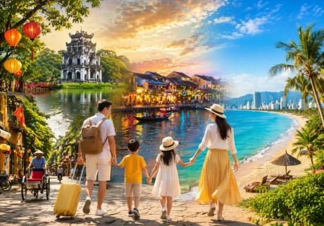 Du Lịch Việt Nam Family 5N4Đ: Hà Nội – Hội An – Nha Trang Trải Nghiệm Gia Đình