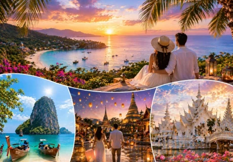 Du Lịch Thái Lan Trăng Mật: Phuket – Krabi – Chiang Mai 5N4Đ