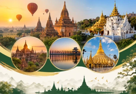 Tour Du Lịch Myanmar Nature 5N4Đ: khám phá Bagan, Mandalay, Yangon Hành Trình Cảnh Quan