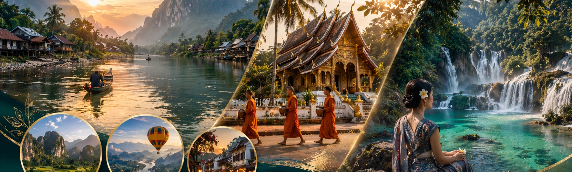 Du Lịch Laos Nature 5N4Đ: Nong Khiaw – Vang Vieng – Luang Prabang Khám Phá Thiên Nhiên