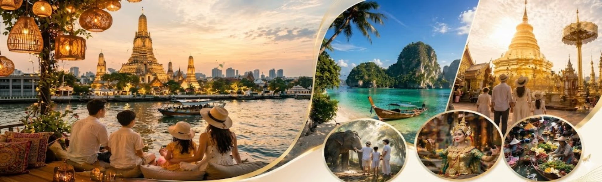 Tour Du Lịch Thái Lan Family 5N4Đ: Bangkok – Phuket – Chiang Mai Hành Trình Gia Đình